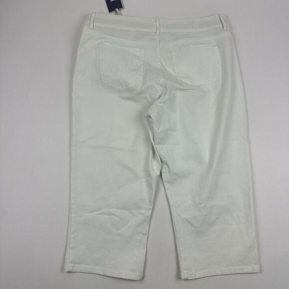 NWT Lee Platinum Label Premium Fit Classic Comfort Capri Jeans Sz 18 Medium - Picture 11 of 12